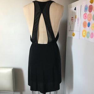 Wilfred Silk Black Dress